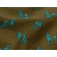 thumbnail image 4 of oneOone Viscose Jersey Fabric Horse Block Fabric Prints By Yard 60 Inch Wide, 4 of 5