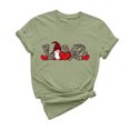 thumbnail image 2 of LSLJS Women's Casual Round Neck Short-sleeved Christmas Tree Printed T-shirt Top, 2 of 6