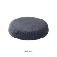 thumbnail image 3 of maskred Round Cushion Stool Covers For Comfortable Seating Polyester Stool Cushions Seat Covers Mild Waterproofing dark gray 1Set, 3 of 6