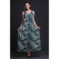 thumbnail image 3 of Bimba Robe Longue pour Femmes en Rayonne à Imprimé Floral Chic Bohème d'Été Maxi de Plage - XX-Grand, 3 of 5
