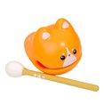thumbnail image 1 of 2025 New PVC Imitation Wooden Fish Drum - Percussion Instrument, Mind Calming, for Home Decoration, Stress Relief, 1 of 3