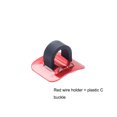 thumbnail image 3 of Mountain Bicycles Cable Housing Guide bicycles cable housing Clips Bikes C-shaped Brake Fixing Clamp Buckle Cycling Repairing Maintenance Plastic, 3 of 8