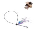 thumbnail image 1 of Cat Teaser Wand, Fun Interactive Cat Wand Playing Toys With Vivid Bait For Most Cats And Kittens, 1 of 8