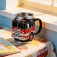 thumbnail image 3 of Fire Rescue Mug – for The Bravest Among Us, Handcrafted Fire Rescue Car Coffee Mug, Ultimate Fires Rescues Mug, Kitchen and Desktop Decoration, Unique Gift Fireman, 3 of 6