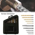 thumbnail image 3 of Ensemble de 10 Pcs Extracteur de Vis et Ensemble de Forets Cobalt Main Gauche, Ensemble de Forets, Retire-Vis Abîmé, Ensemble Combiné d'Extracteurs de Forets, Extracteurs en Alliage, 3 of 7