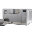 thumbnail image 1 of Total Chef Countertop Microwave Oven, 700W, 0.7 Cu Ft, Digital Touch Controls, Stainless Steel, 1 of 9