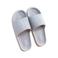 thumbnail image 2 of LSLJS Womens Mens Solid Color Slippers Super Soft Breathable Non-Slip Bedroom Home Slippers, Women's Slippers, 2 of 3