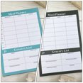 thumbnail image 2 of 2Pcs Diet Tearable Notebook Meal Planner Household Weekly Calendar Diet Notebook, 2 of 8