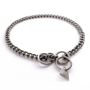 Dog Chain Collar Chunky: Stainless Steel Pet Choker Collar Puppy Chain Necklace