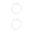 thumbnail image 4 of relayinert Silver Wide Application Chain Belt For Versatile Dressing Waist Chain Belt Chain Belt Y2K Body Chain 2Set, 4 of 6