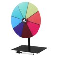 thumbnail image 1 of Roue Tournante avec Support Roue de Fortune Vierge Roulette Jeu Tournant Tableau Acrylique Effaçable Roue de Table pour Fête Carnaval et Activités en Classe, 1 of 8