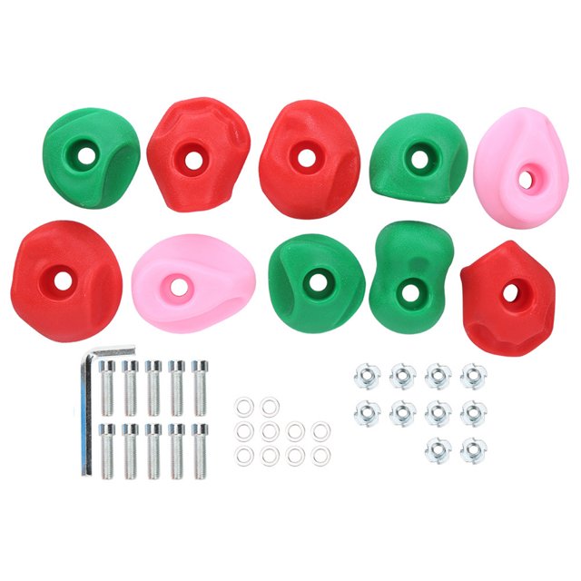 Prises d'Escalade, 10 Pcs Prises d'Escalade Multicolores Grandes Prises d'Escalade Valeur Imbattable