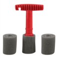 thumbnail image 1 of Car Wash Embedded Tire Screw Brush Lug Nut Wheel Cleaning Tools with 3 Extra Sponges, 1 of 7