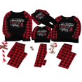 thumbnail image 1 of MesaSe Family Matching Christmas Pajamas Set  Tree Print Tops Plaid Pants Sleepwear Homewear, 1 of 6