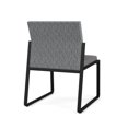 thumbnail image 5 of Fauteuil d'Appoint Sans Accoudoirs pour Réception Gansett / Acier Noir / Gris / Gris, 5 of 5