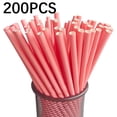 thumbnail image 1 of Teissuly Disposable Degradable Paper Straw Beverage Party Dessert Cake Decoration(200pc), 1 of 2
