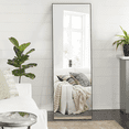 thumbnail image 1 of NeuType Full Length Floor Mirror Rectangular Black 47"x16", 1 of 7