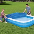 thumbnail image 1 of EGNMCR Pool Blanket Swimming Pool Covers For Above Ground Pools,Inground Pools,Rectangle,Inflatable Pool Keeps Out Leaves Debris Dirt,, 1 of 9