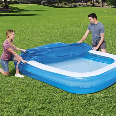 LSLJS Pool Blanket Swimming Pool Covers For Above Ground Pools,Inground Pools,Rectangle,Inflatable Pool Keeps Out Leaves Debris Dirt