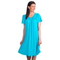 thumbnail image 4 of Velrose Lingerie Shadowline Short Flutter Sleeve Nightgown 36280/36280X, 4 of 4