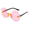 thumbnail image 1 of CSChome Children Sunglasses Children Sunglasses Duckling Shape Translucent UV Block Sunlight Eye Protection Photo Prop Girls Vacation Summer Beach, 1 of 7