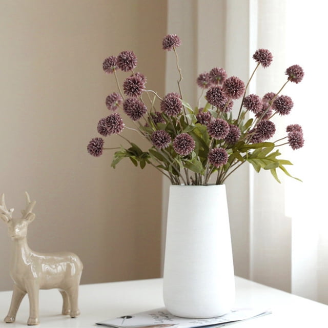 Simulation Of Dandelions Flowers Home Decoration Simulation Flowers Silk Flowers Fake Flowers