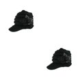 thumbnail image 3 of Wweixi Warm Up In Style With Fashionable Wool Cap For Cold Weather Knitted Hats Knitted Caps Funny Hat Wool Hat Ear Protectors black 2Set, 3 of 6