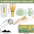 thumbnail image 2 of MesaSe 8 Pcs Matcha Whisk Set Complete Matcha Kit with Bamboo Matcha Whisk Ceramic Whisk Holder Elegant Matcha Set Practical Matcha Making Kit for Matcha Lovers and Tea Lovers, 2 of 9
