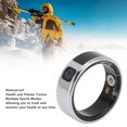 thumbnail image 3 of Smart Ring with APP Display Screen Multiple Sports Modes IP68 Water Resistant Stainless Steel 18mAh Smart Fitness Ring for Cycling Running, 3 of 7
