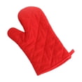 thumbnail image 3 of Sentmoon Oven Gloves Oven Mits 1 PC Solid Color Quilted Microwave Non Scalding Heat Resistive High Temperature Non Slip Gloves Kitchen Oven Baking Special Suitable for Kitchen Restaurant, 3 of 7