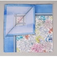 thumbnail image 4 of Vargottam Collection de Luxe Linge de Table Décor Serviette en Coton Tissu Imprimé Serviettes Réutilisables Ensemble de 6, 20 Pouces X 20 Pouces - Fleur Aquarelle, 4 of 6