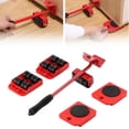 thumbnail image 1 of Furniture Lift Mover Tool Set with Adjustable Height Lifting Tool Lever & 4 Wheels, Furniture Mover Dolly Furniture Lifter Moving Sliders for Moving Heavy Furniture, 1 of 9