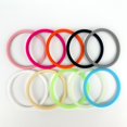 thumbnail image 2 of Lot de 2 Sangles de Soutien pour Tendon Rotulien, Bandes de Genou Ajustables en Silicone pour Basketball, Course et Randonnée, 2 of 7