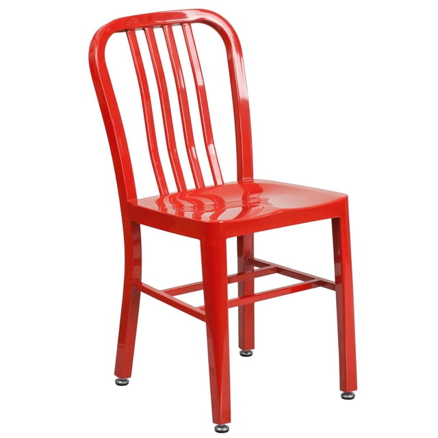 Green Metal Indoor-Outdoor Chair