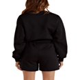thumbnail image 3 of Women Solid Color Shorts  Adults Casual Style Pants with Slant Pockets, 3 of 5