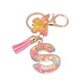 thumbnail image 2 of Porte-clés 26 Lettres Papillon Femmes Compact Longue Durée Porte-Clés Sac Décoration, 2 of 8