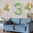 thumbnail image 4 of Set Aluminum Film Digital Scene Decoration Holiday Decoration Birthday Party, 4 of 7