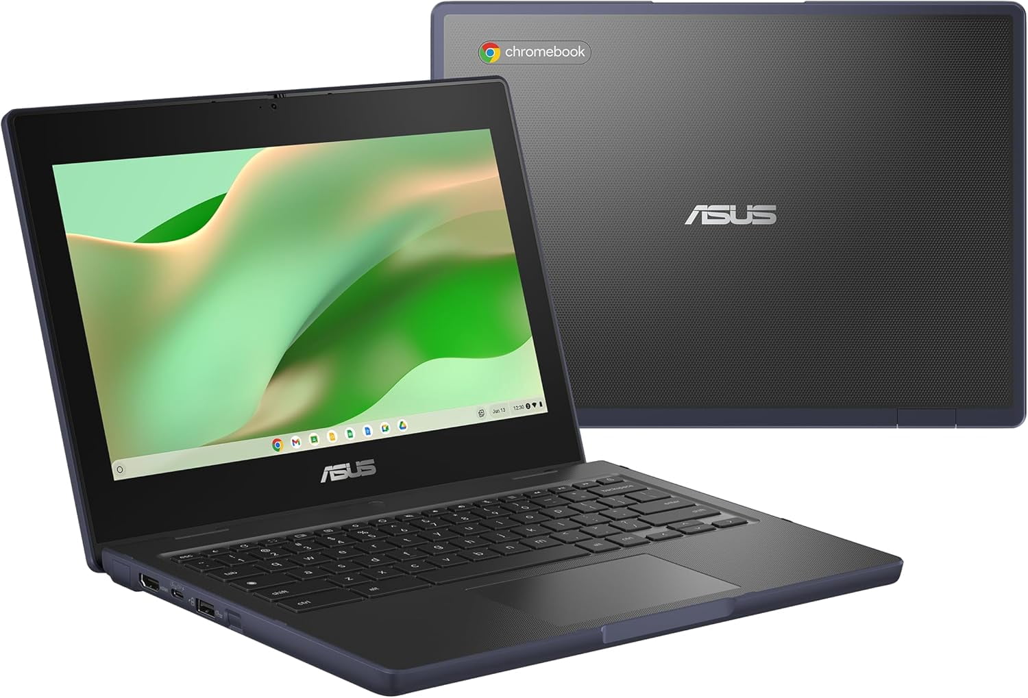 ASUS Chromebook 11,6" Ordinateur Portable 4 Go RAM 64 Go eMMC ChromeOS Wi-Fi 6 Gris Minéral