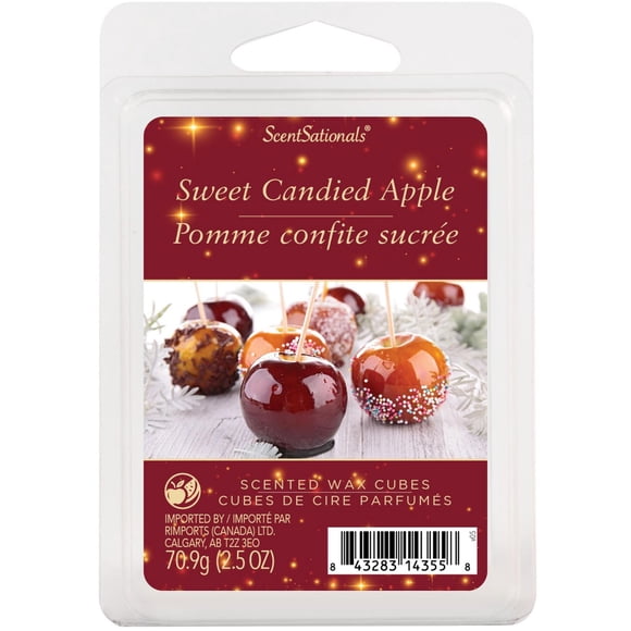 ScentSationals Scented Wax Cubes - Sweet Candied Apple