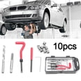 thumbnail image 2 of 15PCS Helicoil Thread Repair Kit M10x1.0/1.25/1.5 w/ 10 Wire Thread Inserts(M10X1.25), 2 of 9