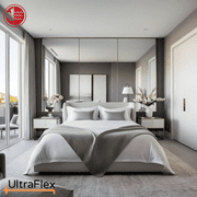 UltraFlex LUSH 12" Queen Hybrid Eurotop Pocket Coil Mattress with CertiPUR-US Foam, Pressure Relief Comfort with Waterproof Protector, Made in Canada