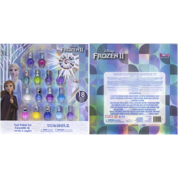 Disney Frozen 15pk Nail Polish with Accessories for Girls 3+