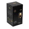 thumbnail image 4 of Layla Crystal Champagne Glasses - 6.7 oz - Set of 4, 4 of 7