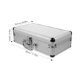 thumbnail image 2 of IFANLANDOR Aluminum Tool Box 2pcs Hard Case with Foam Insert Portable Toolbox Carrying Case Multifunctional Container 13.7x6.4x3.9 Inch, 2 of 8