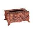 thumbnail image 4 of 1Pcs Rectangular Facial Tissue Box Cover Paper Holder Container Home Decoration Large Red Bronze, 4 of 9