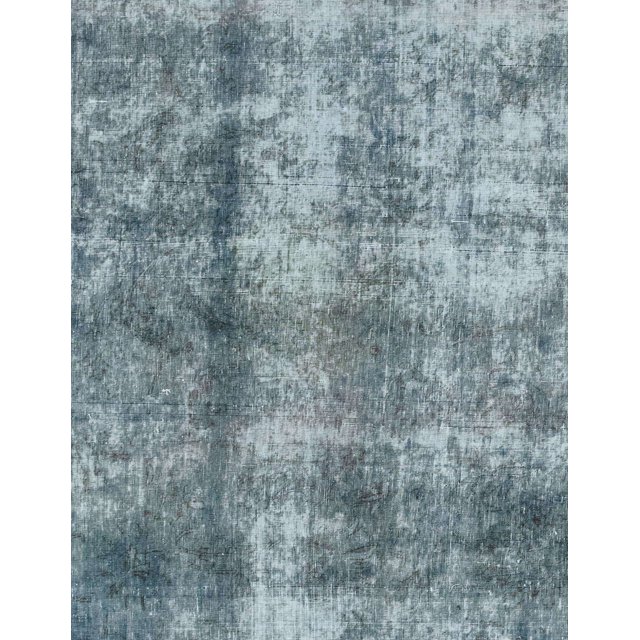 Ahgly Company Indoor Rectangle Abstract Green Abstract Area Rugs, 8' x 10'