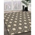 thumbnail image 3 of Ahgly Company Tapis d'Intérieur Rectangulaire Transitionnel Brun Chocolat Lavable à la Machine, 7 Pieds x 10 Pieds, 3 of 7