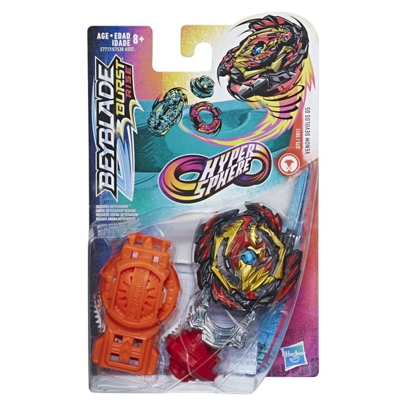 Beyblade Burst Rise Hypersphere - Kit de départ Venom Devolos D5