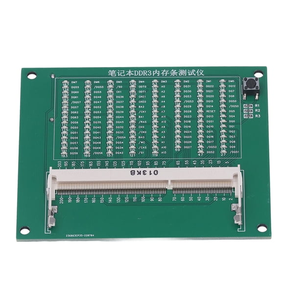 Laptop Memory Test Card, Compact Size Easy To Operate Reliable Compatibility Multifunctional Motherboard Tester Card With LED Light For Computer Repair DDR3,DDR4,DDR5