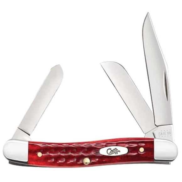 Red Medium Stockman Jig Bone
